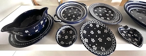 Gmundner Keramik Dirndl blau Bild 5