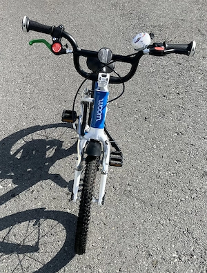 Gut erhaltenes WOOM 3-Kinderrad zu verkaufen Bild 3
