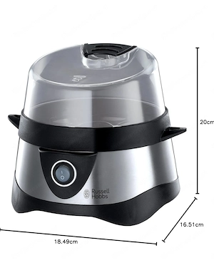 Eierkocher Russel Hobbs Edelstahl 7 Eier Bild 2