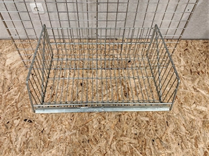 Gitterwand Regalsystem 200 cm x 100 cm Bild 5