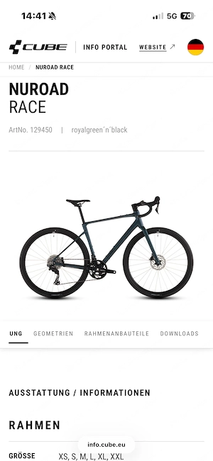 Cube Nuroad Race Bild 3