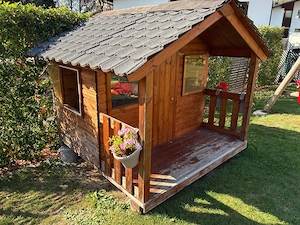 Kinder Spielhaus Gartenhaus Bild 3