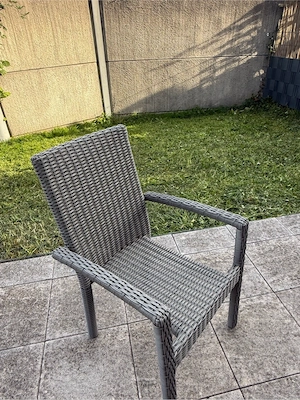 Gartenset (Tisch + 6 Stühle) Bild 4