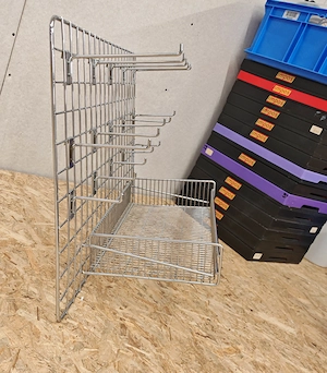 Gitterwand Regalsystem 56 cm x 94,5 cm Bild 4