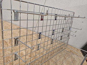 Gitterwand Regalsystem 56 cm x 94,5 cm Bild 5