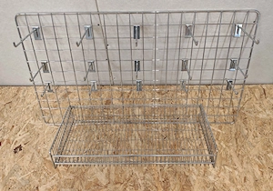 Gitterwand Regalsystem 56 cm x 94,5 cm Bild 2