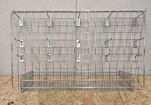 Gitterwand Regalsystem 56 cm x 94,5 cm Bild 3