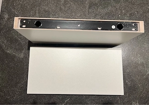 2 Stk Wandboard weiß Bild 2