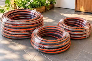 Verkaufe meinen GARDENA HighFLEX Gartenschlauch 13 mm (1 2 Zoll). Bild 2
