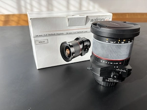 Walimex Pro 24 mm f 3.5 Tilt-Shift Objektiv für Nikon F   Vollformat Bild 2
