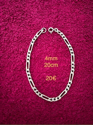 Kette und Armband aus Edelstahl