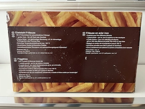 Edelstahl Fritteuse - NEUWERTIG Bild 3