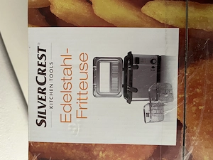 Edelstahl Fritteuse - NEUWERTIG Bild 2