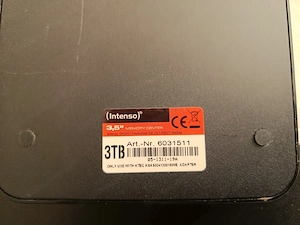 Intenso 3,5 Zoll externe Festplatte 3 TB USB 3.0 Bild 2