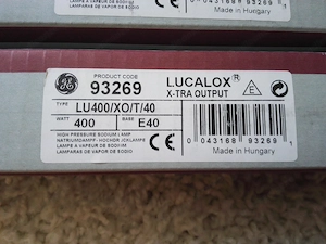 LUCALOX, 400 Watt, Natrium Gas Druck Lampe Bild 2
