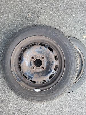 4x Winterkompletträder Semperit Master-Grip 2 - 175 65 R14 T für Ford und Mazda Bild 5