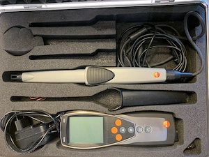 Verkaufe TESTO Messgeräte gebraucht mit Transportkoffer und viel Zubehör Bild 4