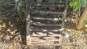Gullydeckel, Wasserkanal Deckel, Gusseisen Bild 5