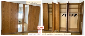Schlafzimmerschrank Kommode Vitrine ab 45  Bild 3