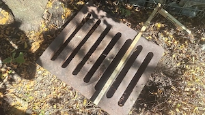Gullydeckel, Wasserkanal Deckel, Gusseisen Bild 2