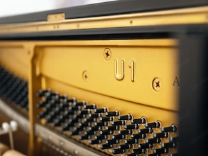 Yamaha Klavier U1, schwarz poliert -mit Silent - kostenlose Lieferung in ganz Österreich (*) Bild 5