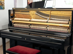 Yamaha Klavier U1, schwarz poliert -mit Silent - kostenlose Lieferung in ganz Österreich (*) Bild 10