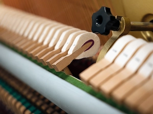 Yamaha Klavier mit Silent System-schwarz poliert-Werkstattgeprüft-5 Jahre Garantie- Gratis Lieferung Bild 8