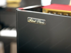 Yamaha Klavier mit Silent System-schwarz poliert-Werkstattgeprüft-5 Jahre Garantie- Gratis Lieferung Bild 7