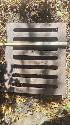Gullydeckel, Kanaldeckel aus Gusseisen Bild 3