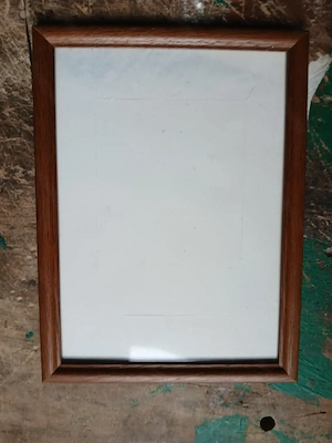 2 Bilder Rahmen Holz inkl. Glas Bild 2