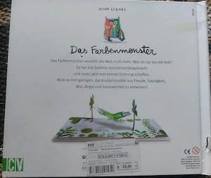 Kinderbuch Emotionen "Das Farbmonster" Bild 5