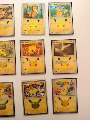 Pokemon 30 Jahre Pikachu Sammlung Bild 2