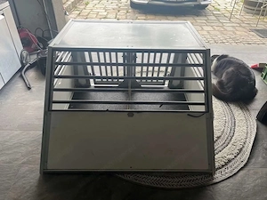 HUNDEBOX ALU mit Trennwand zum herausziehen Bild 2