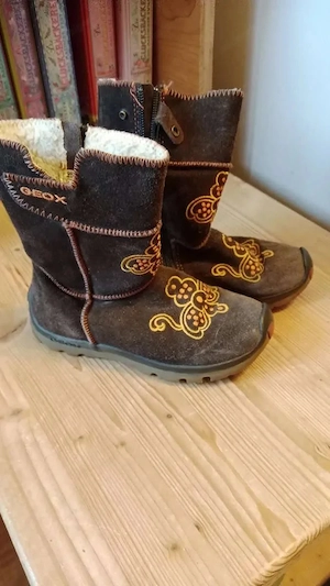 Süße Geox Winterstiefel aus Leder Gr. 29