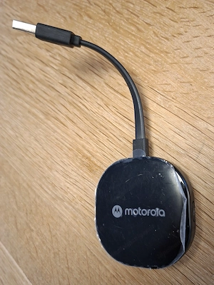Motorola Android Auto kabellos Adapter