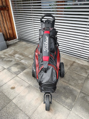 Golf bag mit Max Wagen  Bild 4