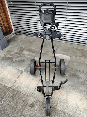 Golf bag mit Max Wagen 