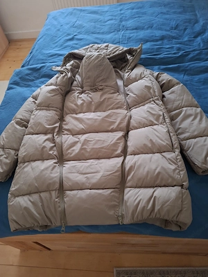 kuschelige winterjacke für mama und baby.