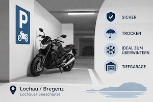 Lochau   Bregenz: Sicherer & trockener Motorradstellplatz in Tiefgarage ab November 2026 Bild 2