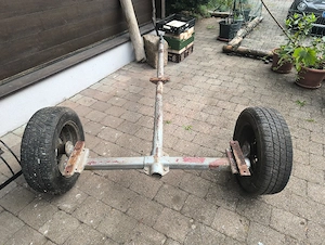 Anhänger Grundgestell Achse Bild 2