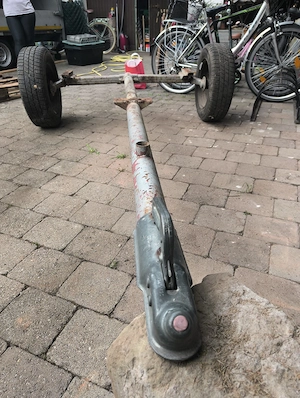 Anhänger Grundgestell Achse Bild 4