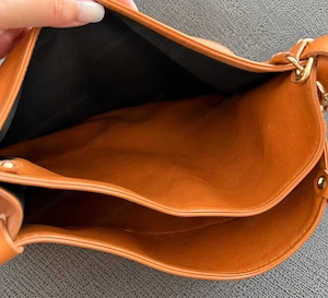 Umhängetasche Handtasche mit Leo-Schultergurt Bild 3