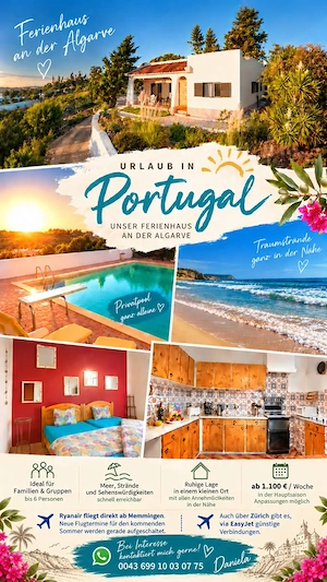 Ferien Urlaub Ferienhaus Portugal Algarve