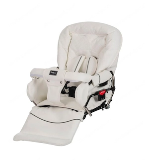 Kinderwagen EmmalJunga Mondial De Luxe - Classic White Leatherette Pram Package Bild 3