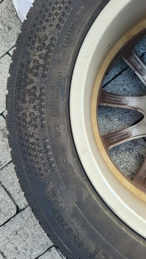 Mazda 17" Alufelgen mit Continental Winterreifen Bild 3