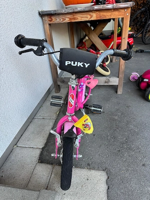 Puky Kinderfahrrad rosa 12 Zoll Bild 2