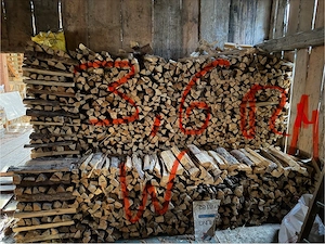 Brennholz Trockenes  Weichholz - Kaminholz ofenfertig in Schnifis Bild 2