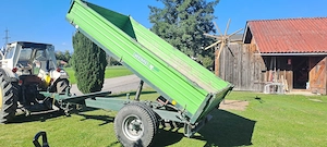 Traktor Anhänger 4 Tonnen Kipper  Bild 5
