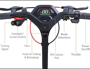 Elektroroller Segway KickScooter P100 Bild 3