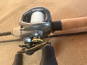 Shimano Baidcaster Big Bait Combo Bild 3